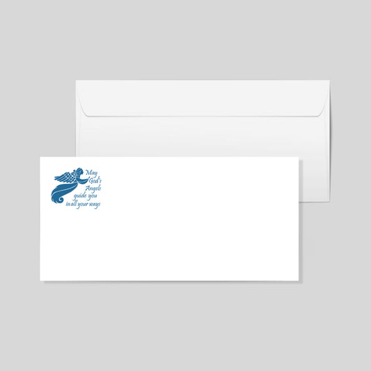 Guardian Angel - Personalized Note Card with Blank Envelope