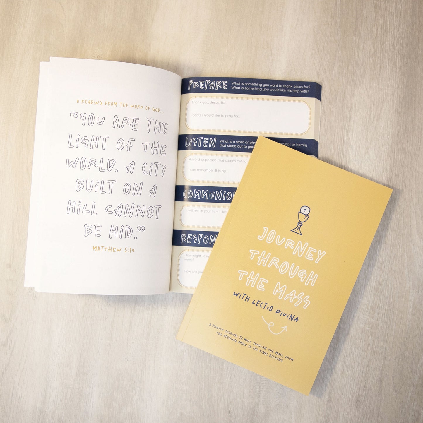 Journey Through the Mass with Lectio Divina - Kids’ Mass Journal