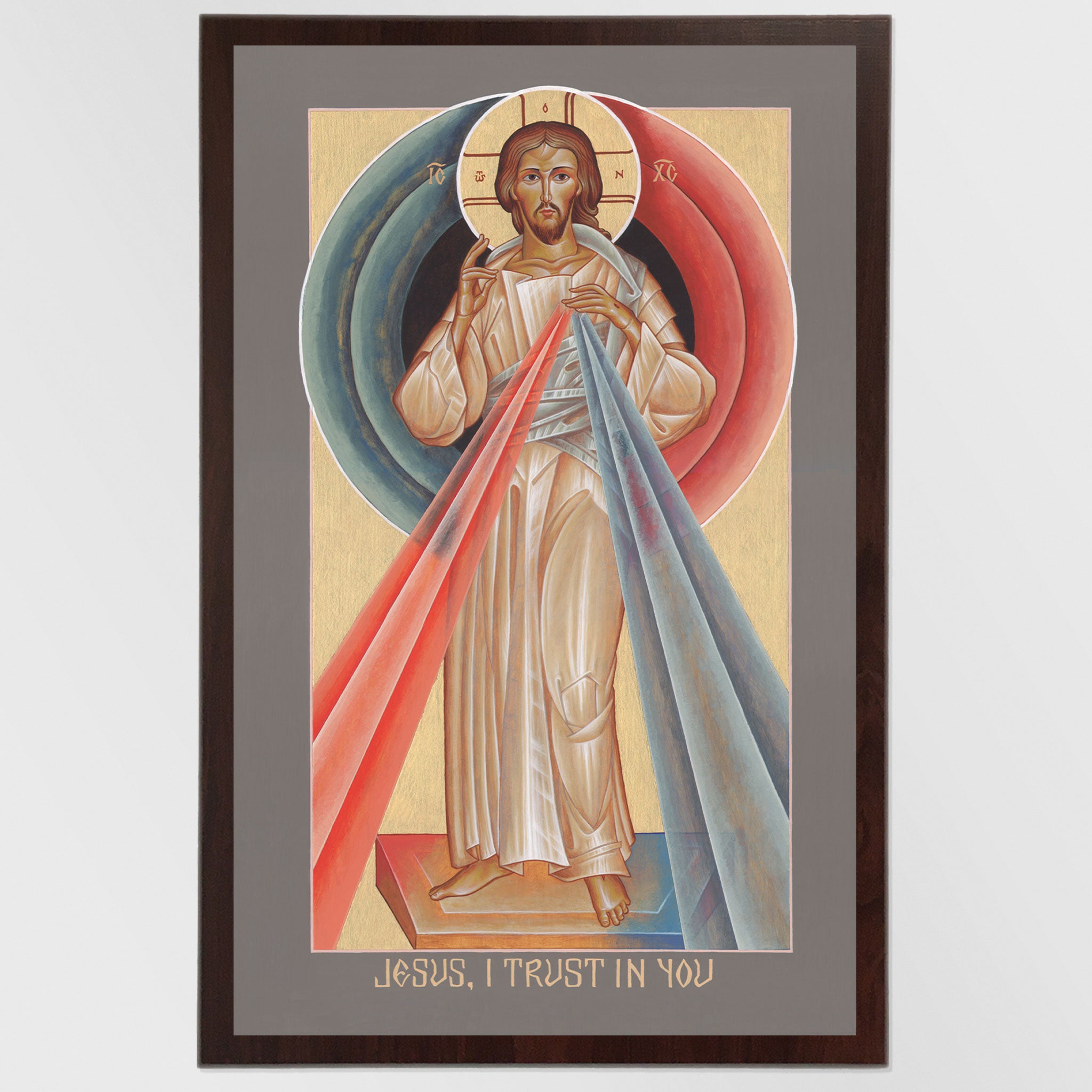 Mercy Simple Icon Divine Mercy - Icon Reproduction – Altar + Home