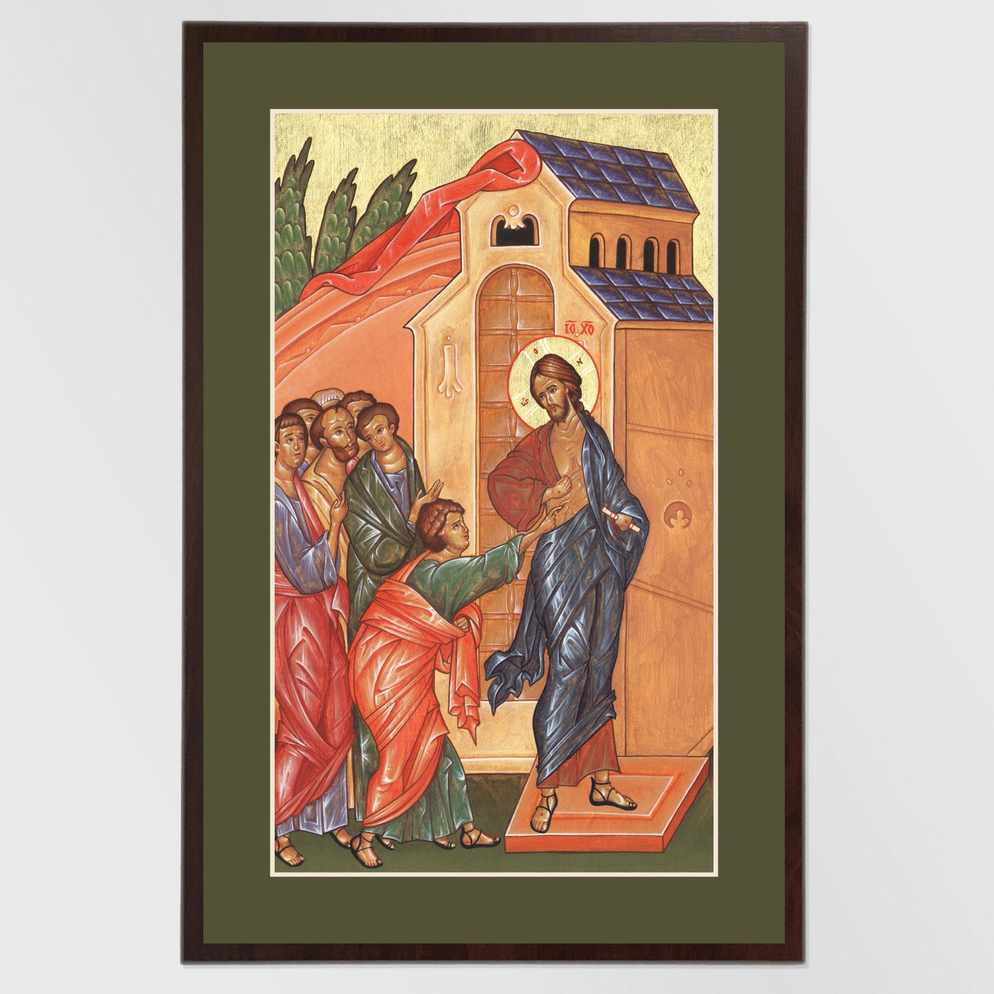 The Credulity of St. Thomas - Icon Reproduction