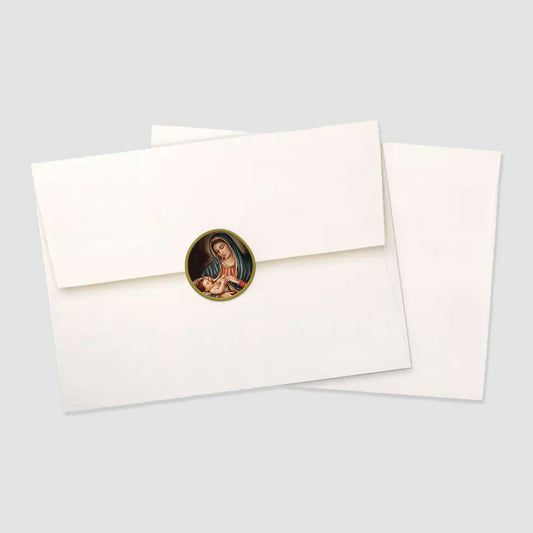 Madonna and Child Envelope Seals