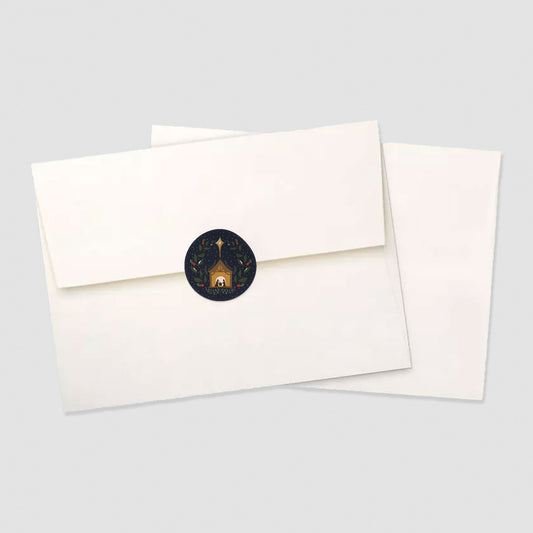 Nativity Envelope Seals