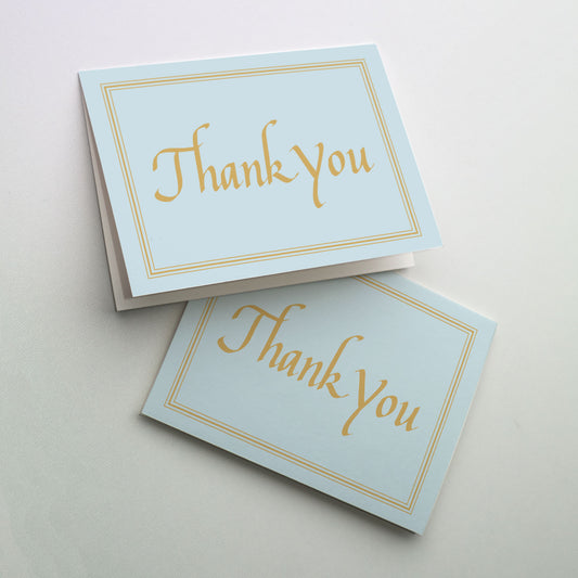 Thank You - Calligraphy Set - Thank You Notes TN116
